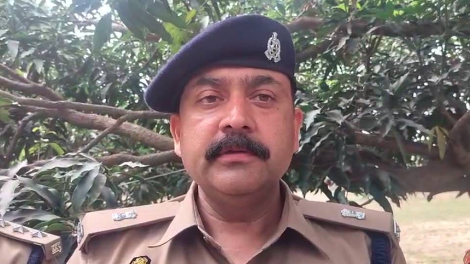 Middle aged man murdered with sharp weapon in Sitapur Body found lying in garden police is investigating