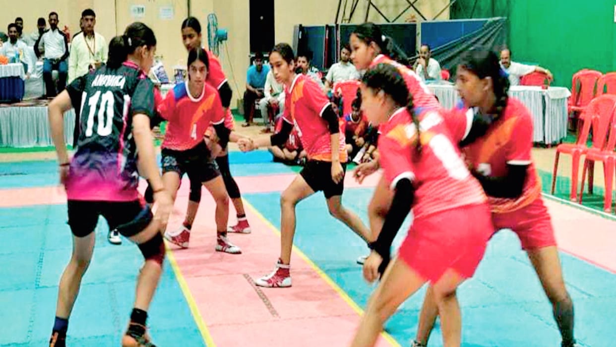 Sirmour: State Hostel Bilaspur became champion in girls' category in Kabaddi