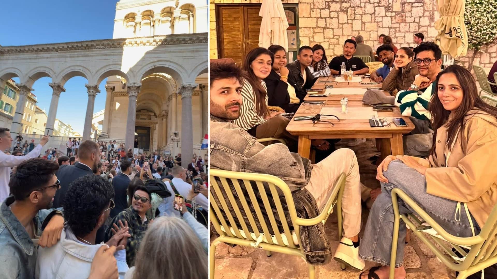Kartik Aaryan shares Ghibli photos from Zagreb Croatia shooting masti film Tu meri Main Tera Main Tera Tu Meri