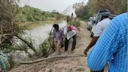 Sri Ganganagar : Joint Action by Punjab and Rajasthan to Curb Water Theft in Gang Canal, Illegal Pipes Seized