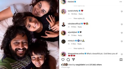 Riteish Deshmukh Congratulates Genelia For Sitaare Zameen Par Box Office Numbers