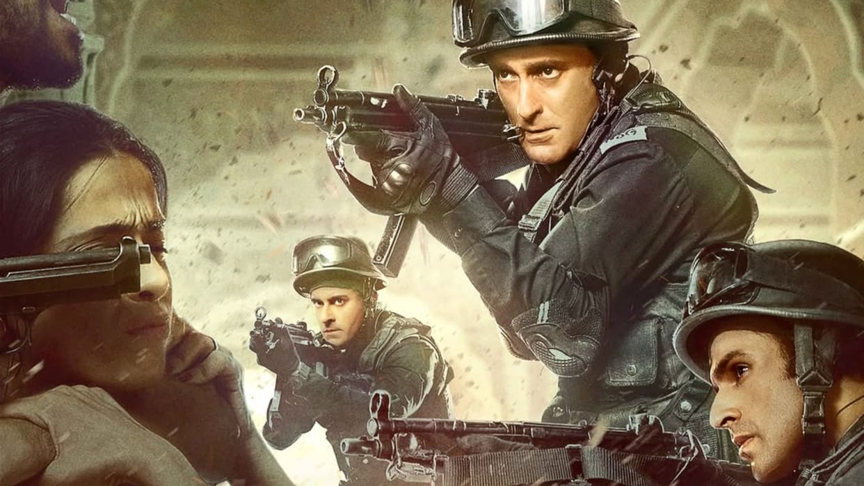 akshardham first poster out An evening of terror A night of unmatched valour akshaye khanna film