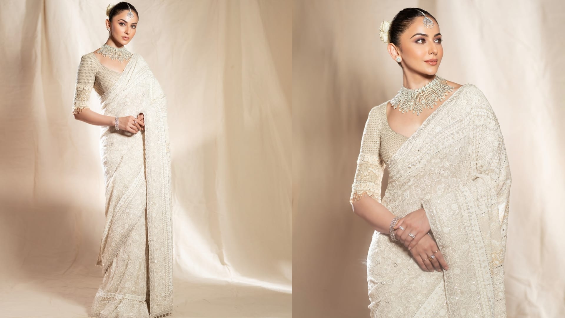 these actresses wore chikankari saree in beautiful way Genelia Deshmukh to Deepika Padukone disprj