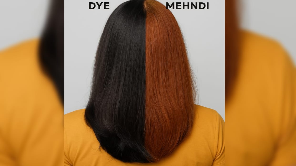 Hair Dye Vs Hair Mehndi Know Which Is More Harmful For Hair Know Difference
