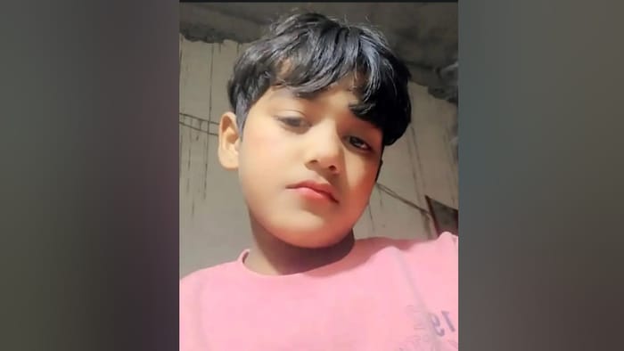 Hathras Road Accident Head of child peeping from bus window was cut off