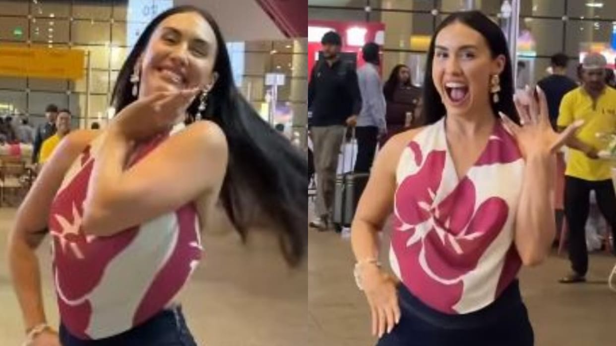ABCD Star Lauren Gottlieb Flaunts Wedding Ring As She Reaches Mumbai After marriage