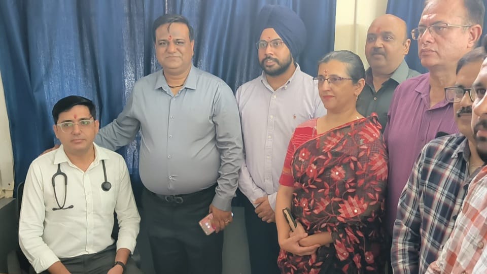 Former minister brother inaugurated OPD of Ambala civil hospital