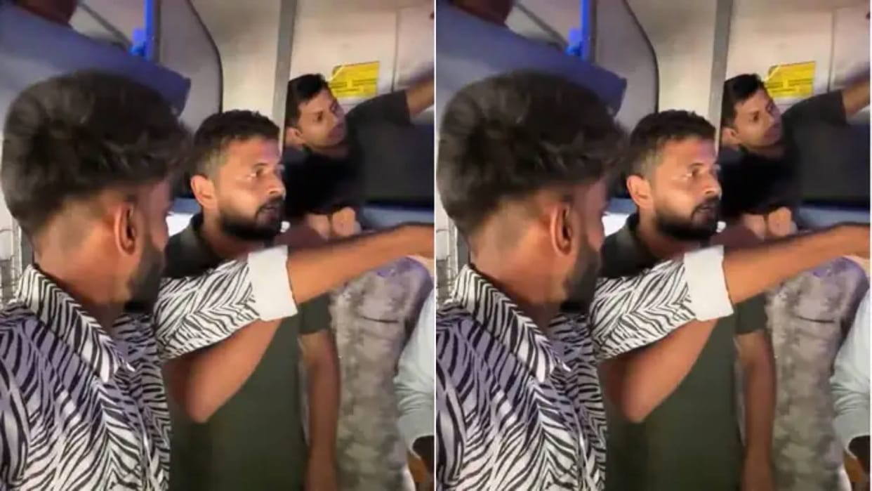 Pantry staff thrashed a passenger for asking for the bill for tea IRCTC finally had to respond Video Viral