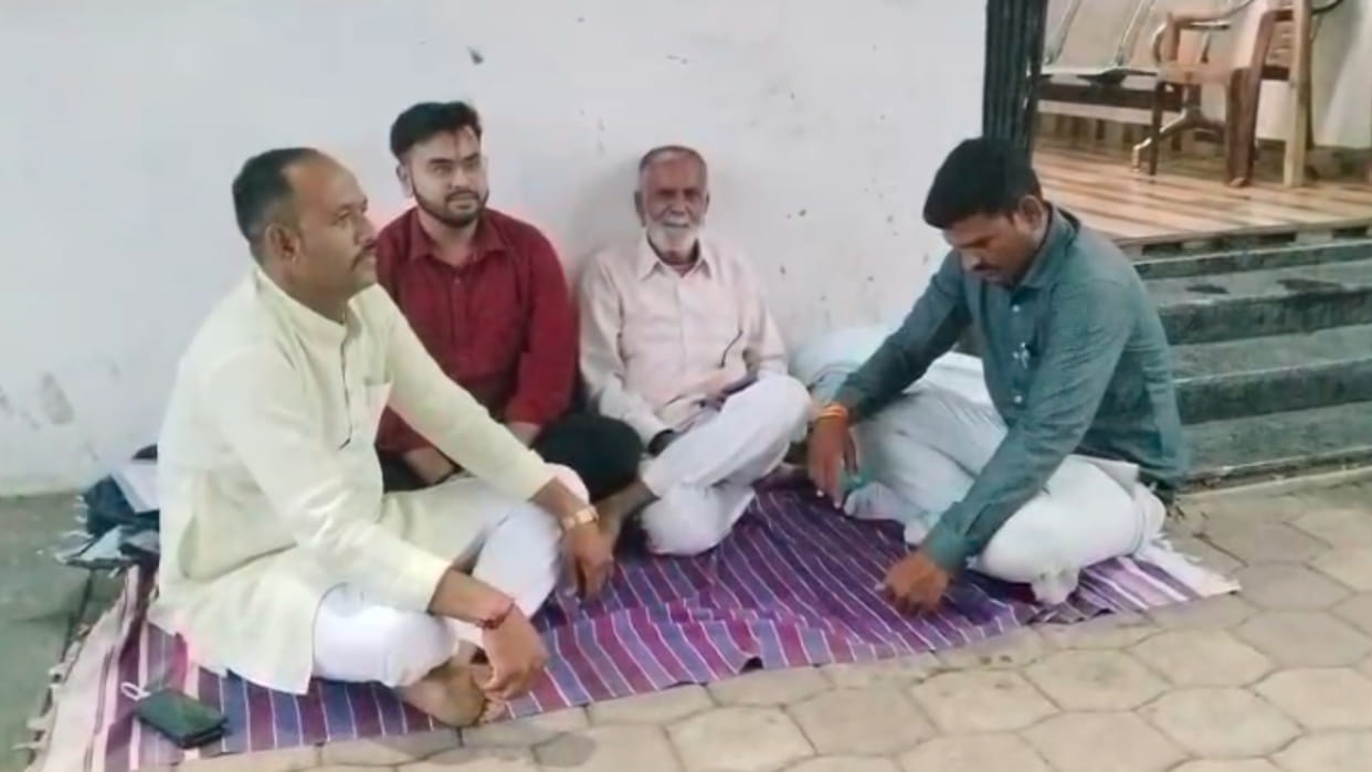 Sarpanch goes on hunger strike to get school started