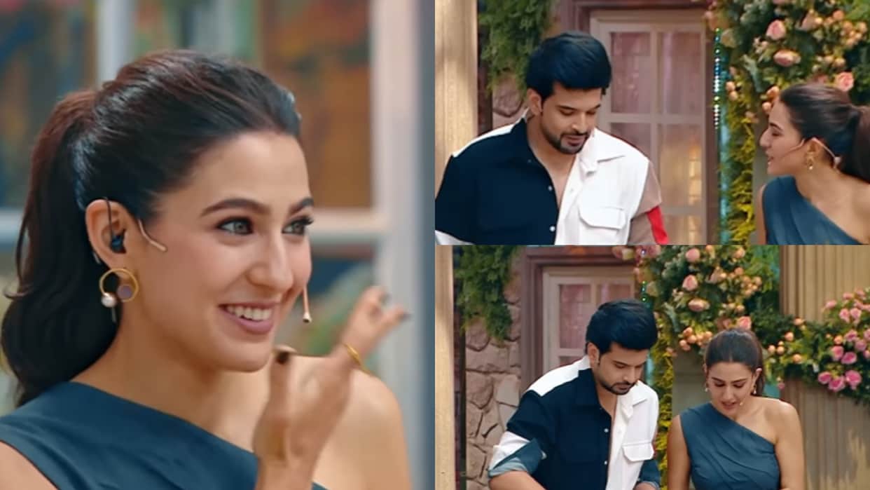 Metro In Dino Actress Sara Ali Khan Seen In Laughter Chef 2 Karan Kundrra Troll Her Cooking Skills