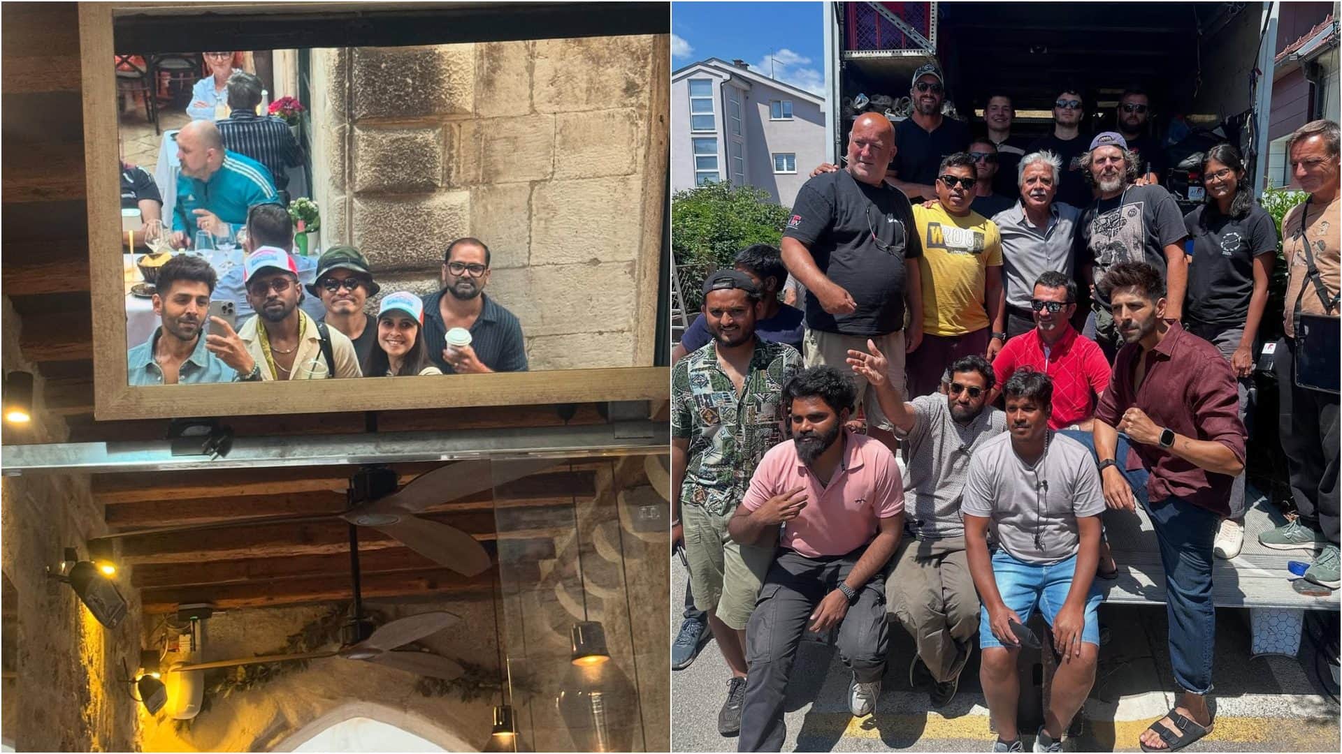 kartik aaryan upcoming movie Tu Meri Main Tera Main Tera Tu Meri schedule Wrap in Croatia actor shares photo