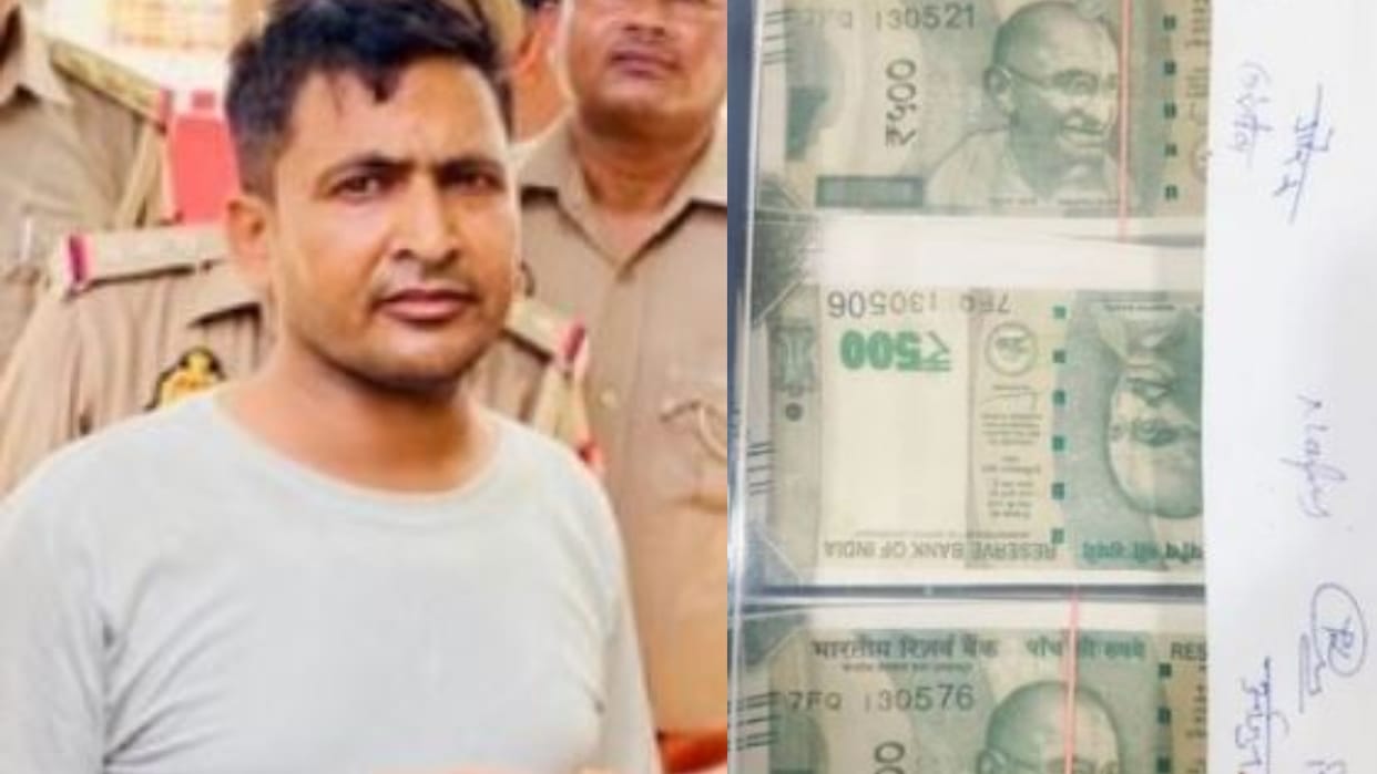 Shahjahanpur Police arrested the doctor with two partners who printed fake notes in car