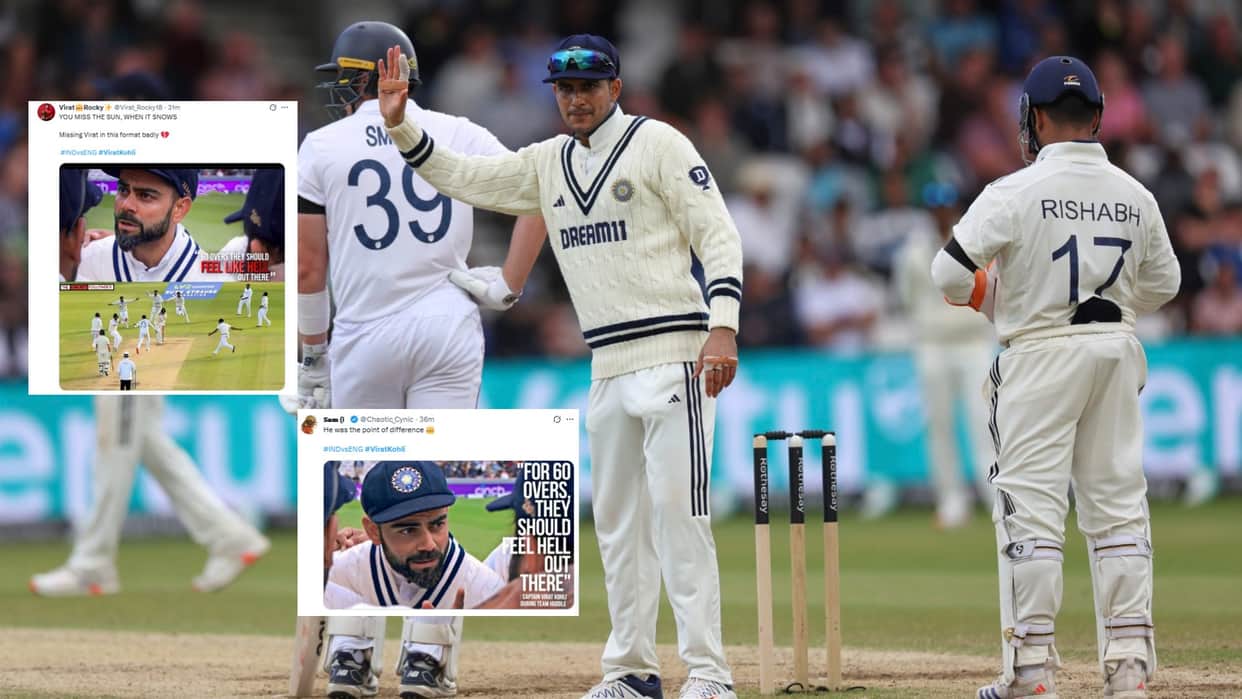 ind vs eng test 2025 indian team looses leeds test by 5 wickets fans reacts says we miss virat kohli see