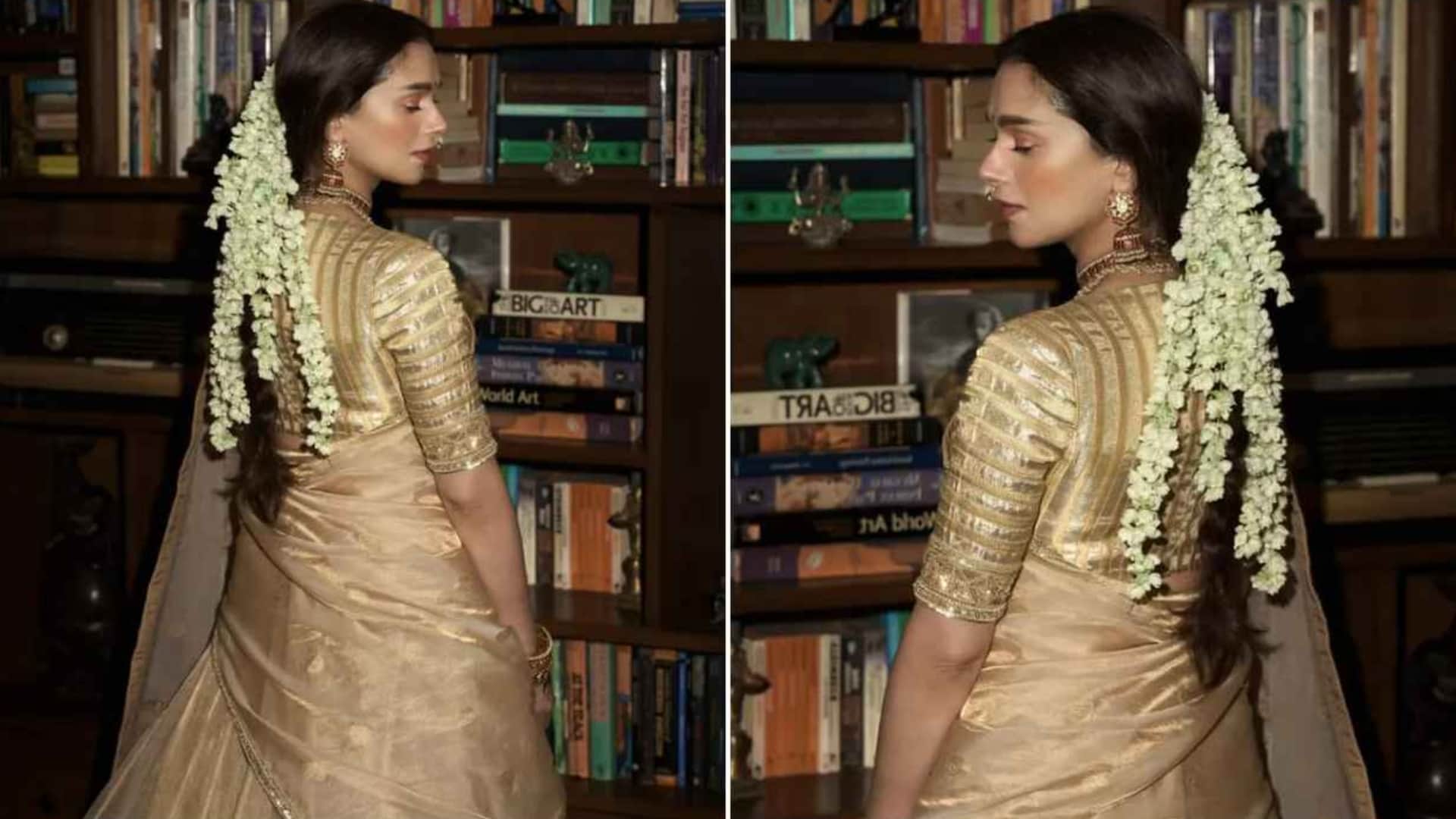 Trendy hair style for long hair for this wedding season