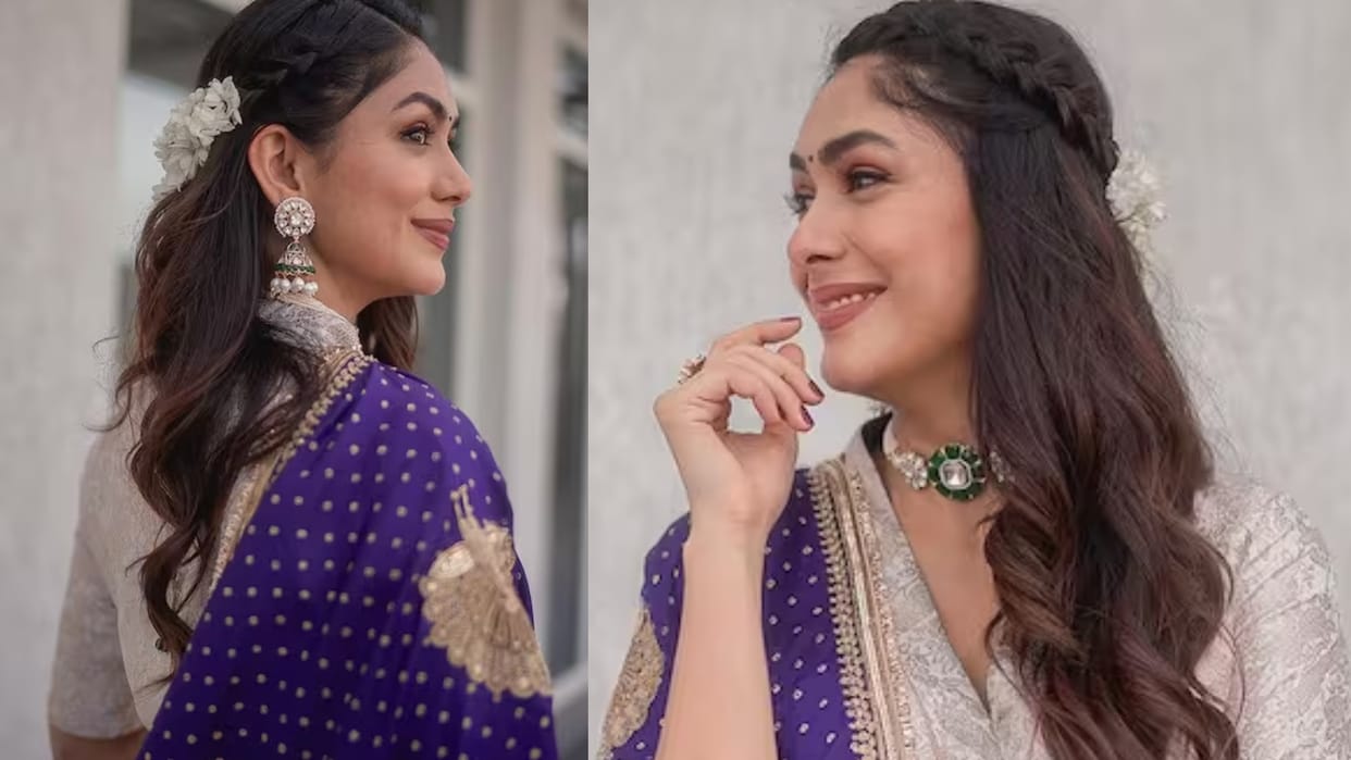 Trendy hair style for long hair for this wedding season