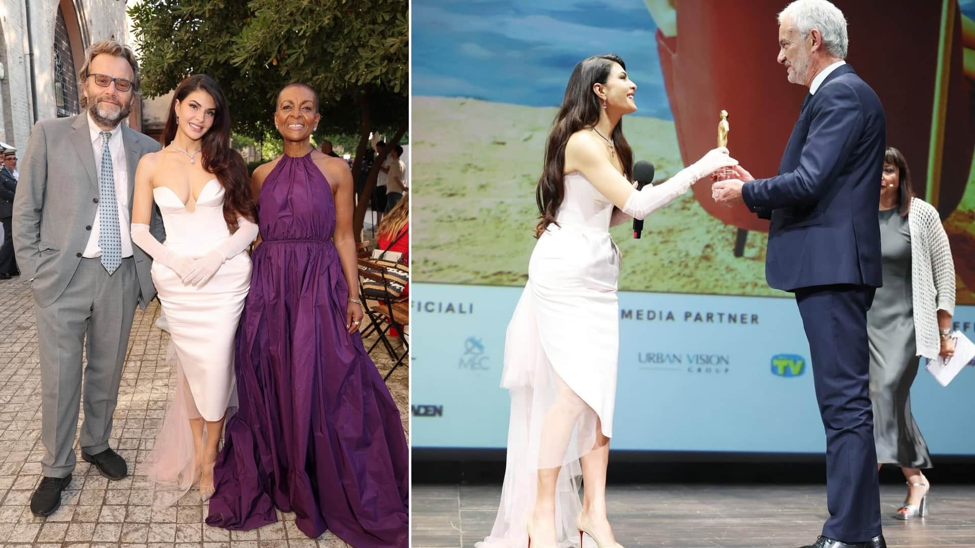 Jacqueline Fernandez says Cinema as an art for me honored at Italian Global Series Festival