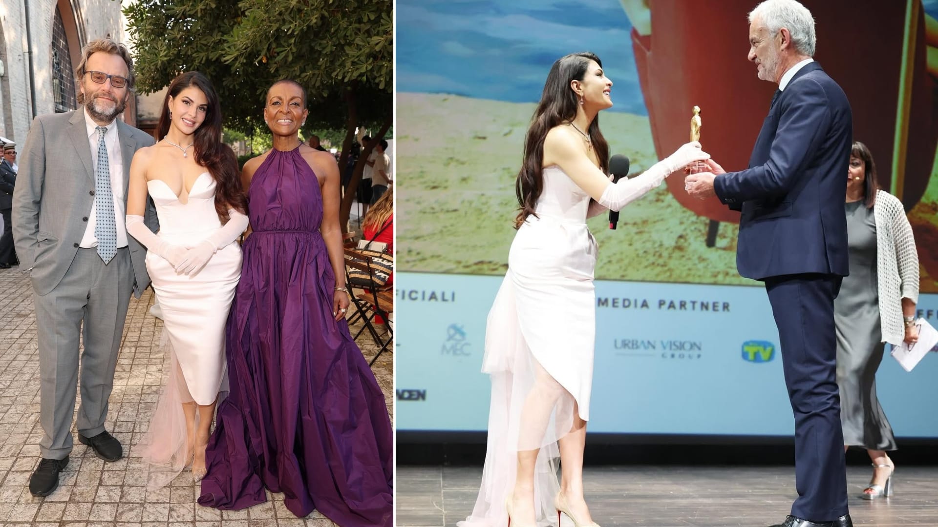 Jacqueline Fernandez says Cinema as an art for me honored at Italian Global Series Festival