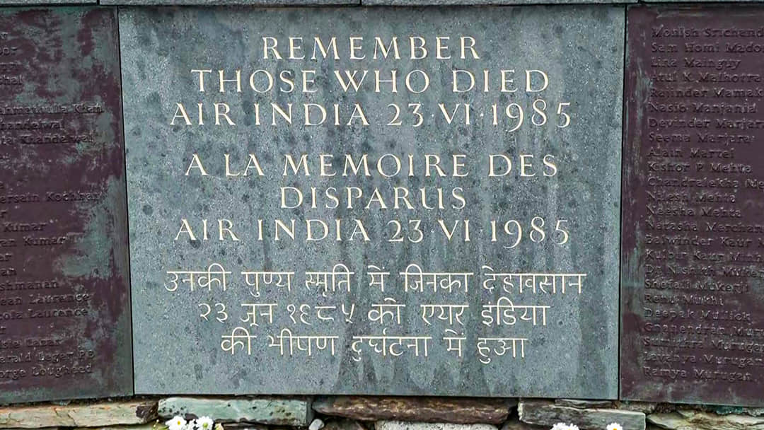 Kanishka bombing 40th anniversary Canada and Ireland diplomats join in solidarity with victim families
