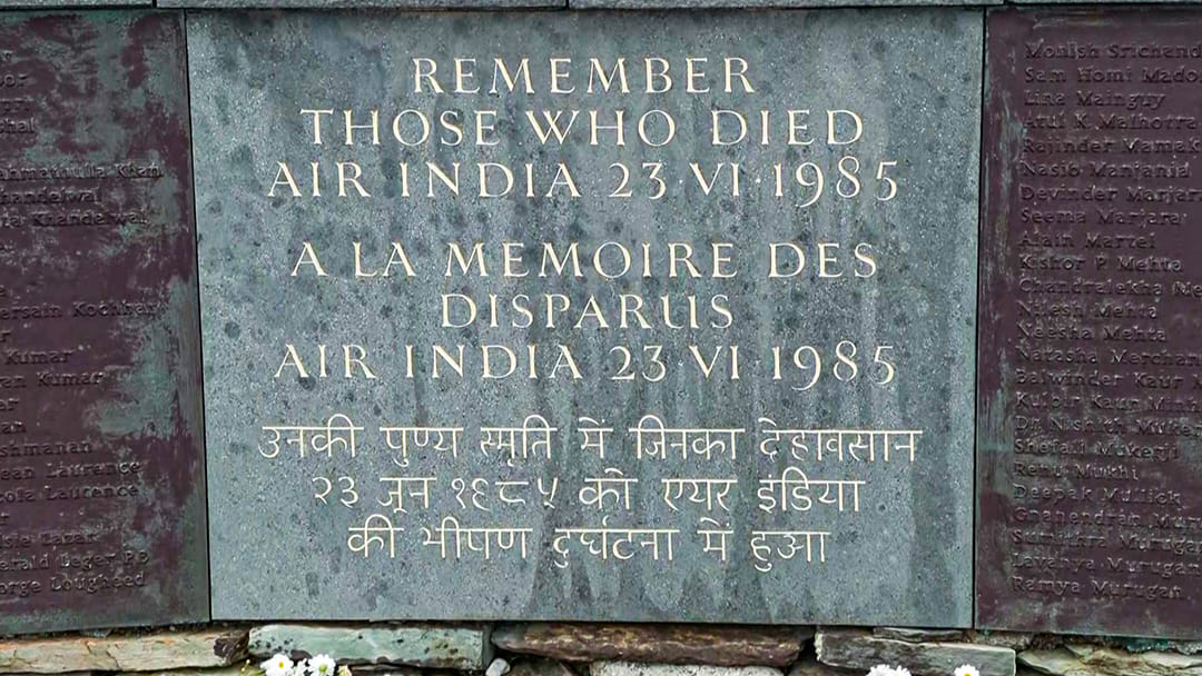 Kanishka bombing 40th anniversary Canada and Ireland diplomats join in solidarity with victim families