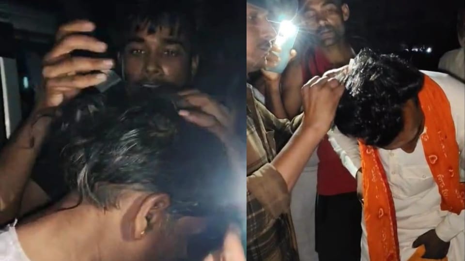 Bhagavatacharya beaten for not being a Brahmin, his braid chopped off In Etawah news in hindi see photos