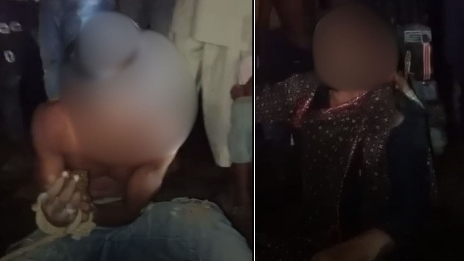 सीहोर में दो लोगों के साथ अमानवीयता का मामला सामने आया है।