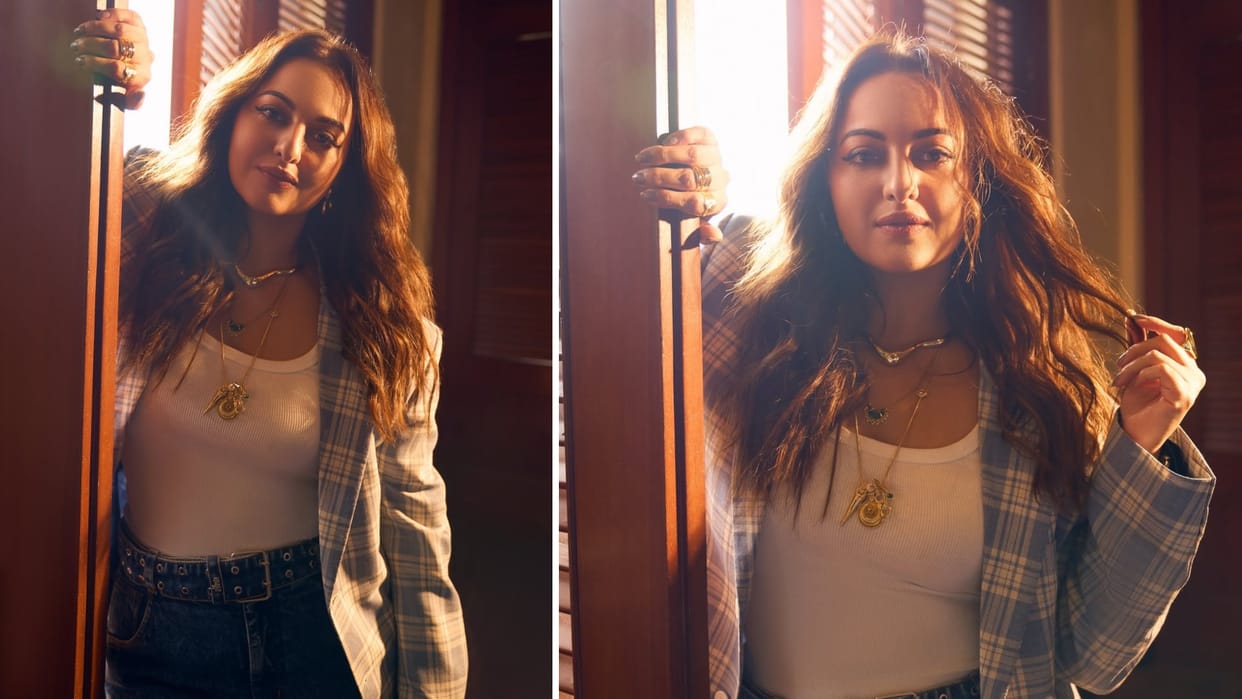 Sonakshi Sinha Starts Nikita Roy promotions shares stylish look on social media In theaters on 27 June 2025