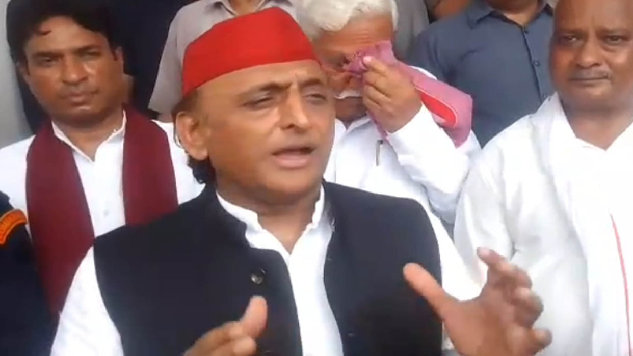 Akhilesh Yadav said in which book is it written that the scholar of PDA cannot tell the katha