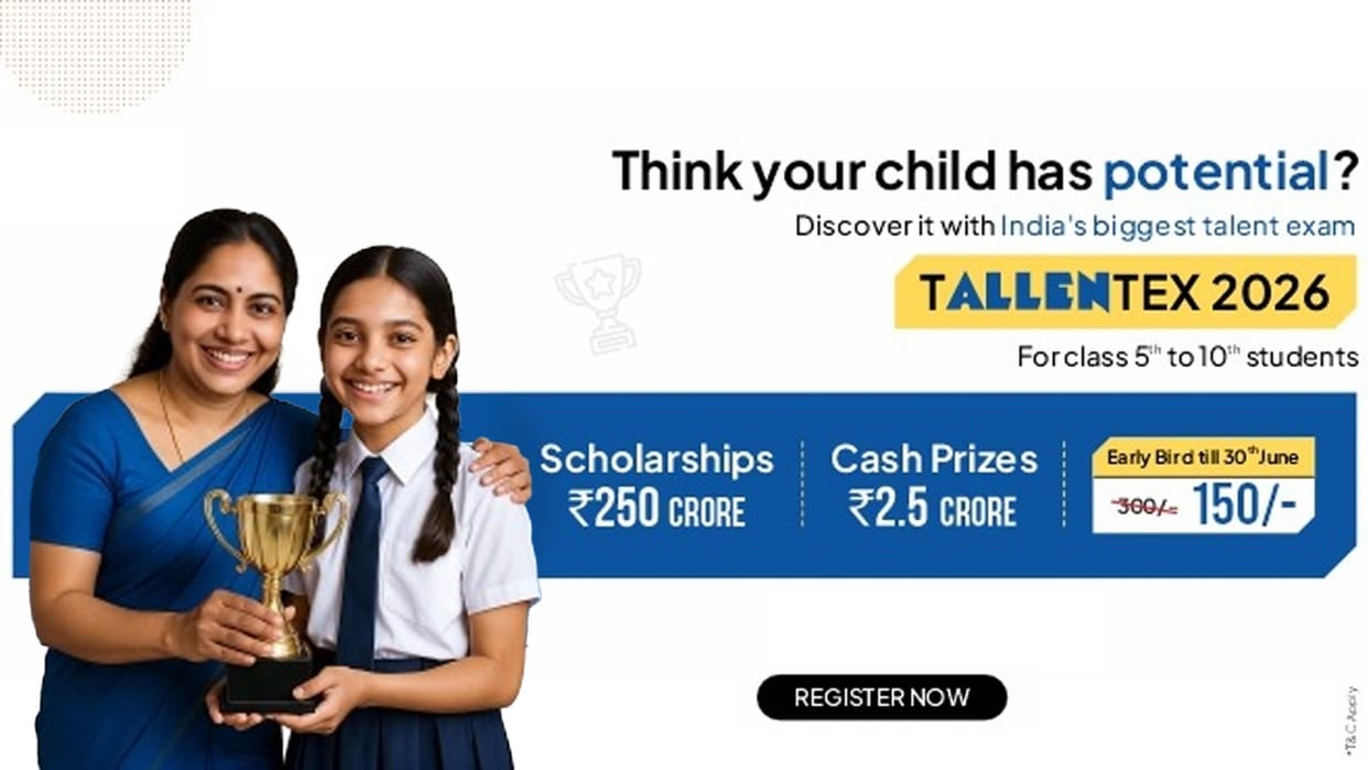 Allen Tallentex 2026 Students to get cash prize of Crores and scholarship of 250 Crores know more