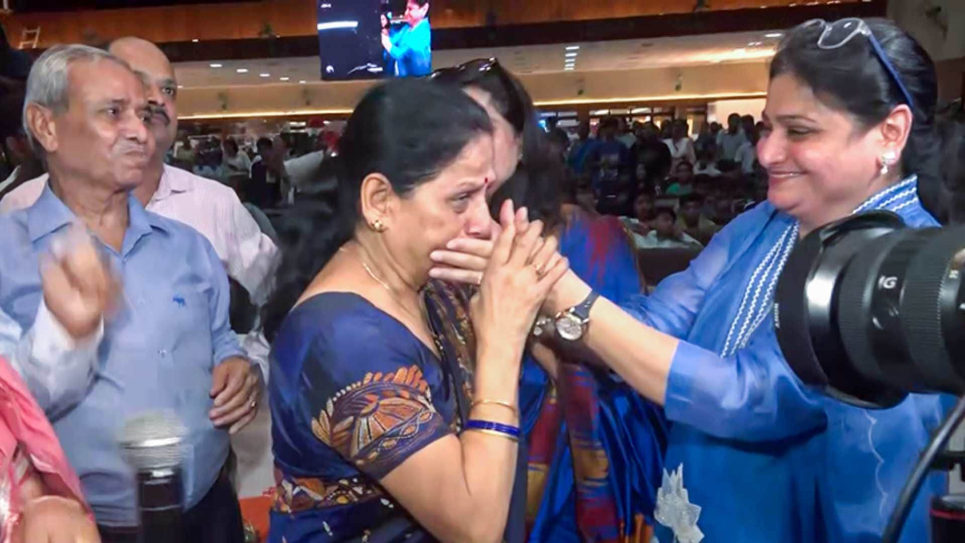 Axiom Mission 4 launched Shubhanshu Shuklas parents get emotional witness son into space