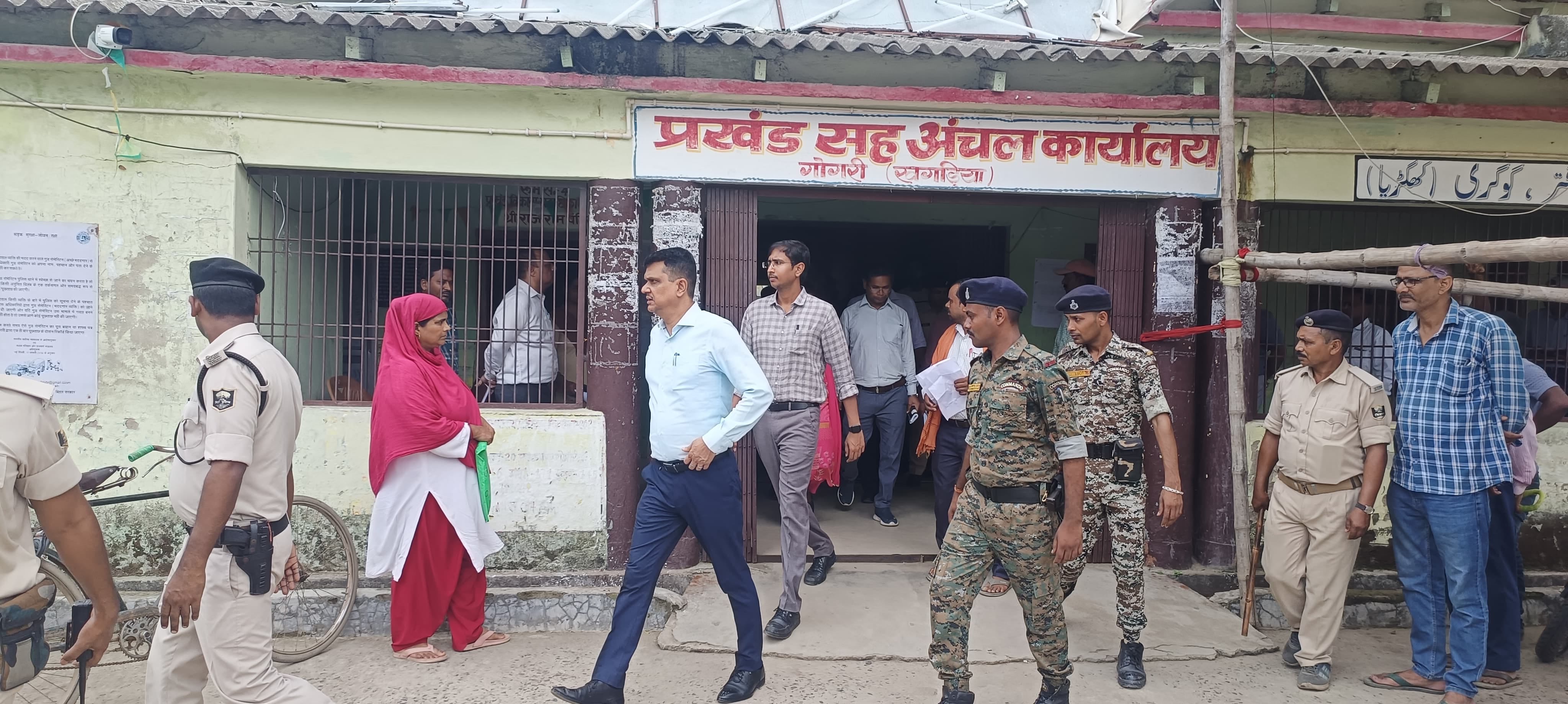 डीएम ने किया निरीक्षण