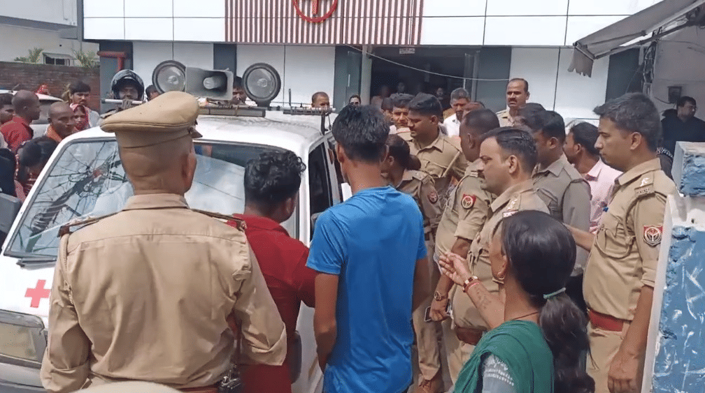 Family members furious over death pregnant woman clash hospital staff
