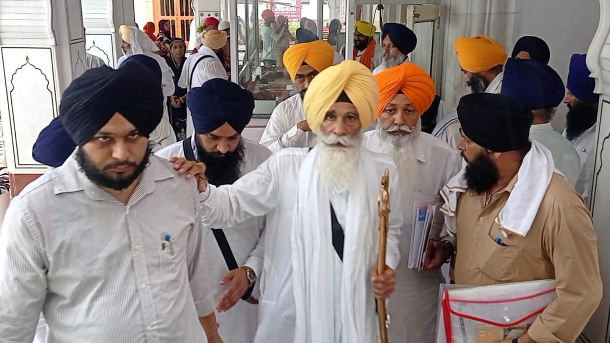 The first budget meeting of Haryana Sikh Gurudwara Management Committee today in Kurukshetra