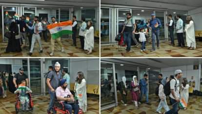 ईरान से नई दिल्ली पहुंचे भारतीय नागरिक