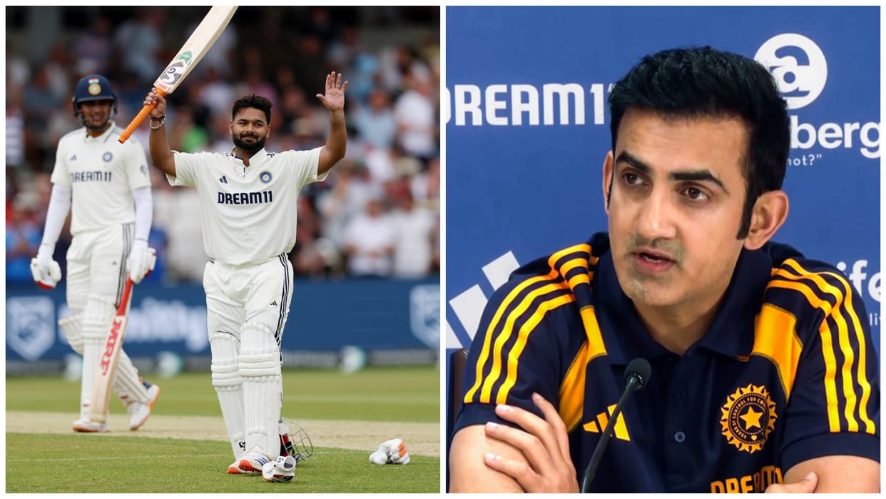 IND vs ENG: Gautam Gambhir angry asked about Rishabh Pant 2 centuries, refused to praise personal achievments