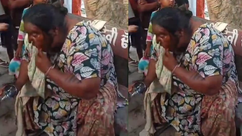 Neighbours blackened face of woman and made video viral in Tarn Taran