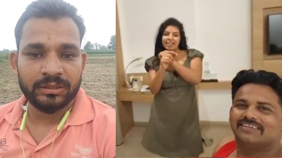 Rohtak Suicide Case Ajay Magan Divya had a love marriage with Magan Despite being married