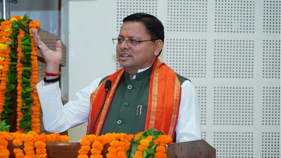 Uttarakhand CM Dhami announcement bill will be introduced in monsoon session for welfare of democracy fighters