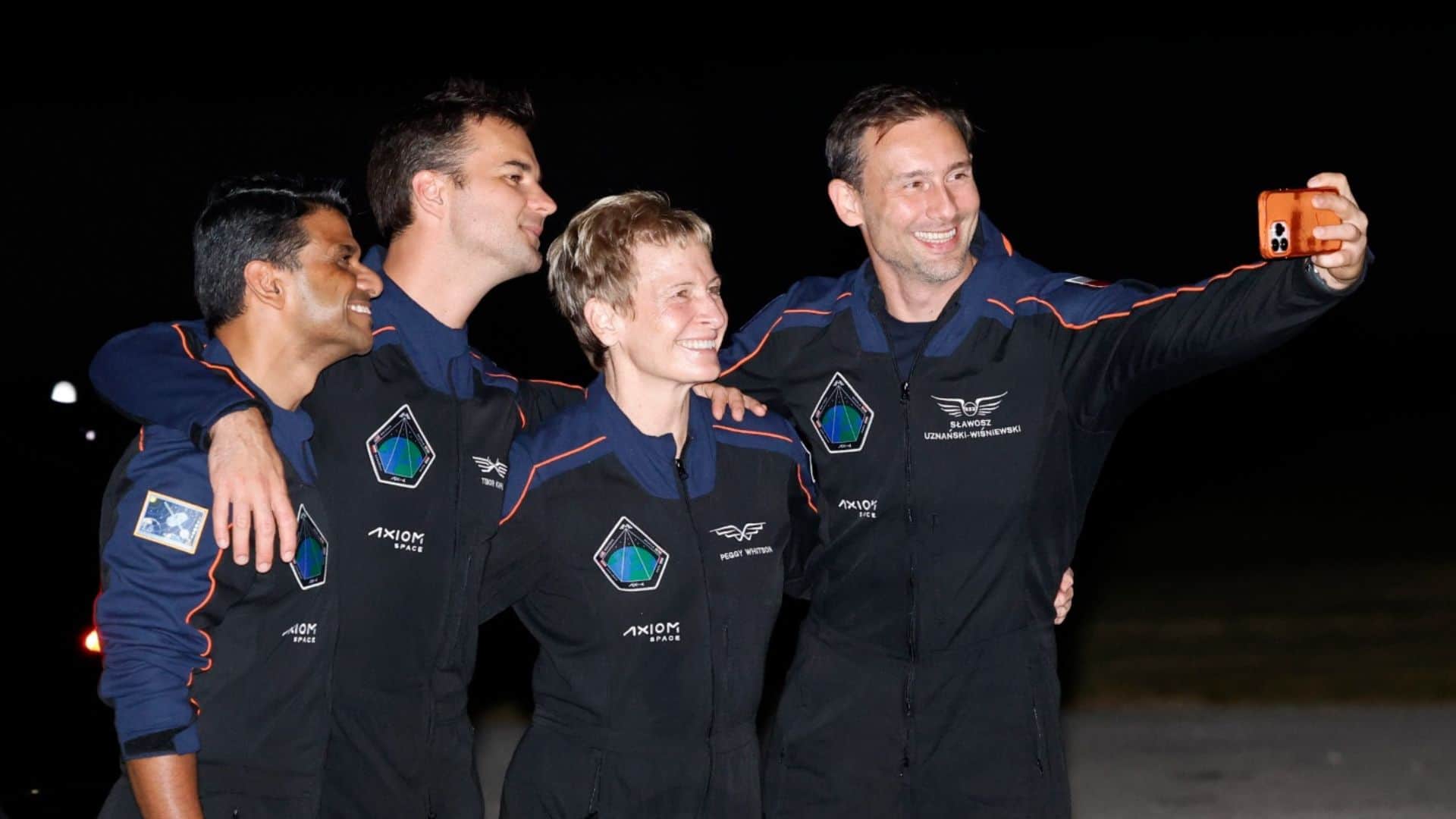 Shubhanshu Shukla Axiom-4 Mission Astronauts India Poland Hungary spacecraft named Grace International Space S