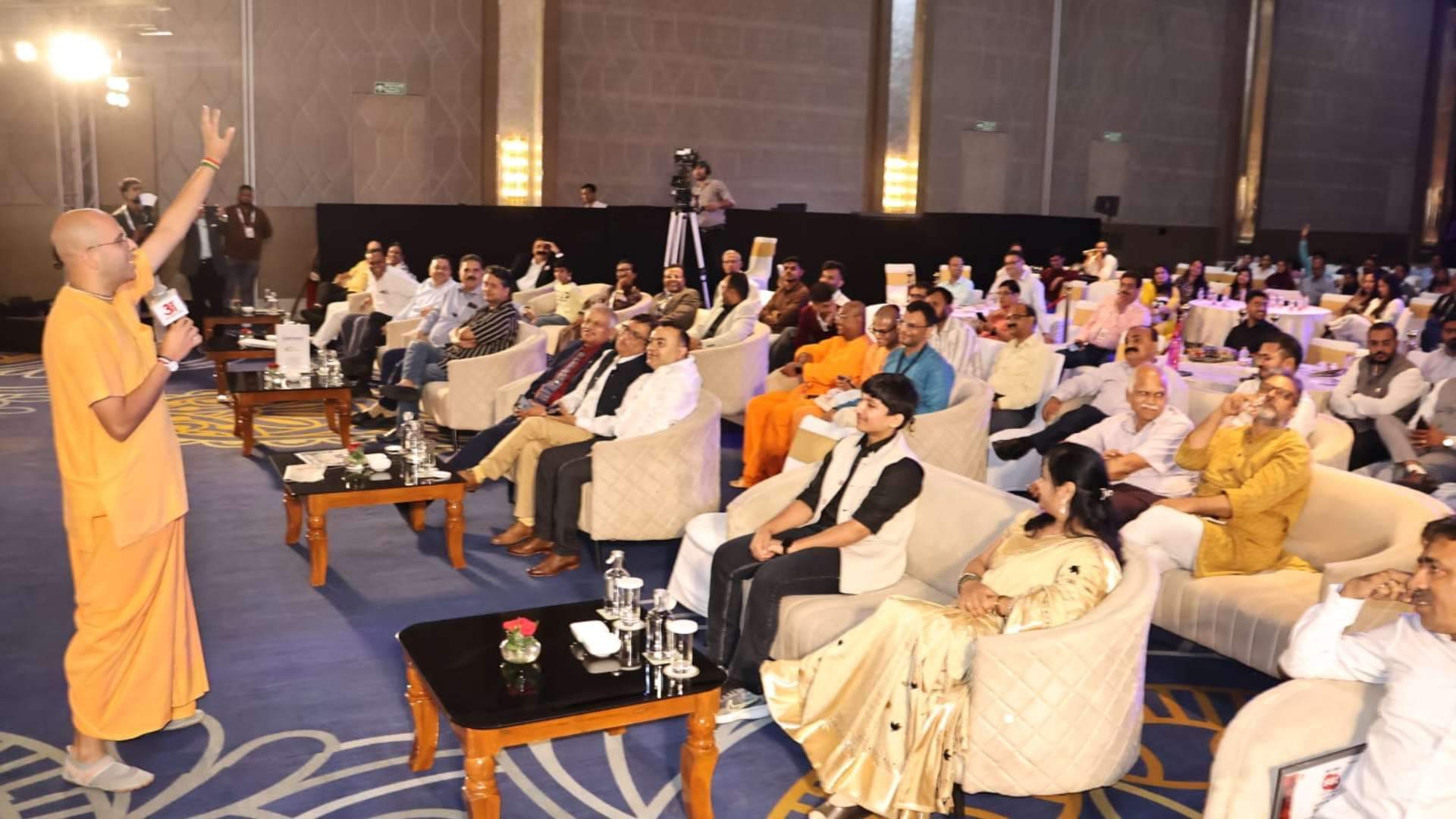 Amar Ujala Samwad Madhya Pradesh 2025 Motivational speaker Amogha Leela Das