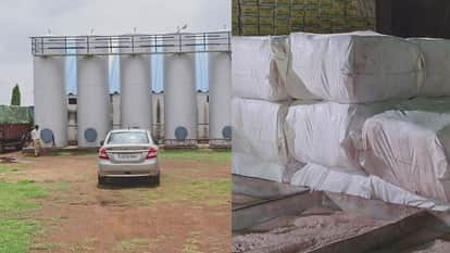 GST and Food Safety team raided Ganiyari durg