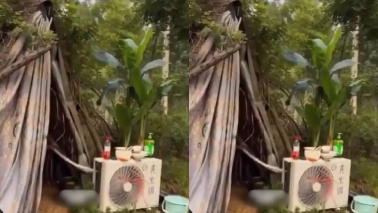A dilapidated slum from outside but 5 star hotel room from inside everyone wants to be this poor Video Viral