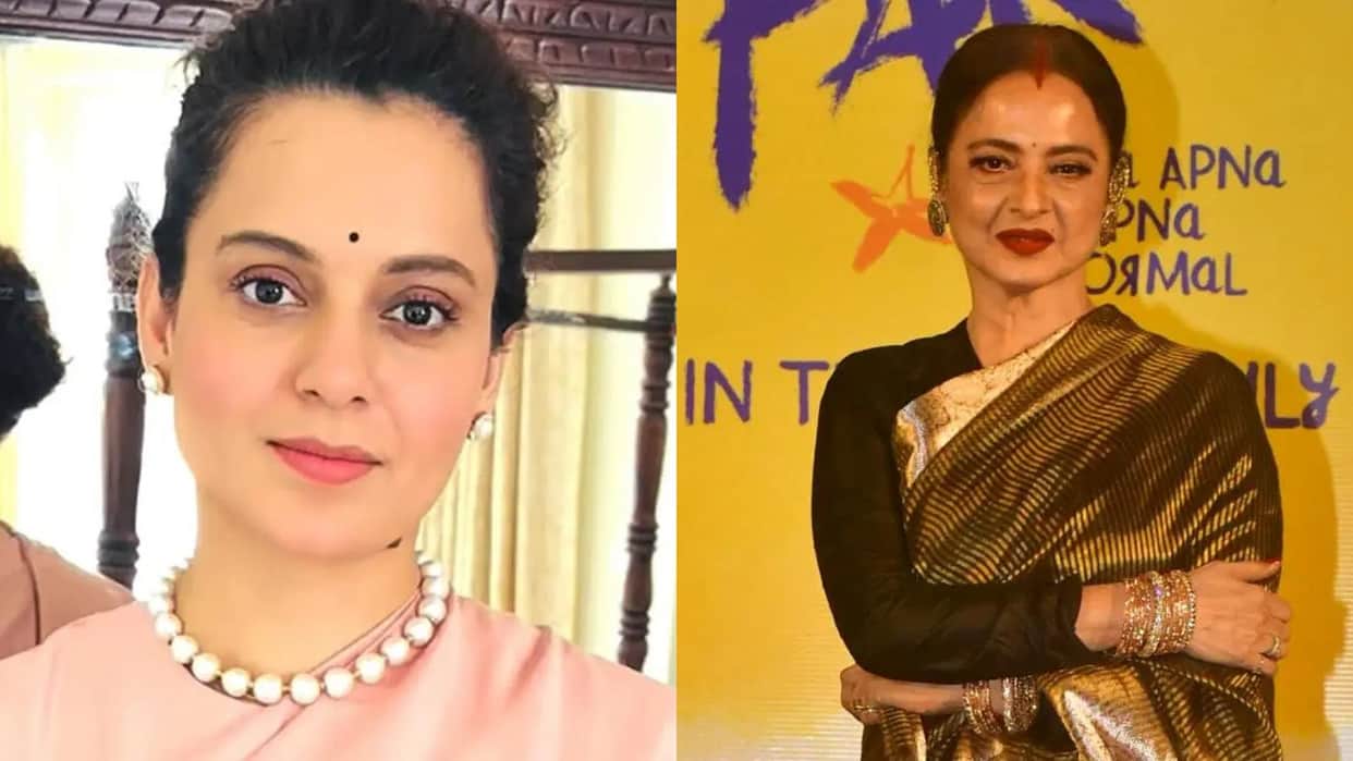 When Rekha praised Kangana Ranaut Queen actress shared it on social media