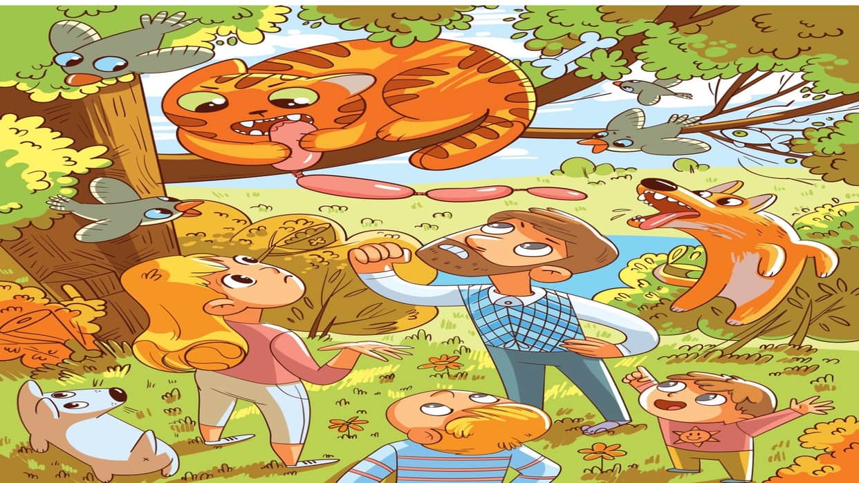 Optical Illusion IQ Test Brain Test If You Have Hawk Eyes Then Find Fish in 9 Seconds