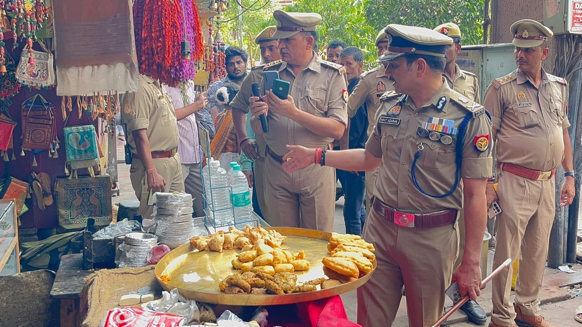 Varanasi Police Commissioner Mohit Agarwal got encroachment removed