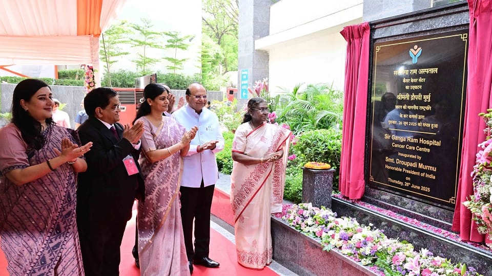 President Murmu inaugurates state-of-the-art cancer-care centre at Sir Ganga Ram Hospital in Delhi