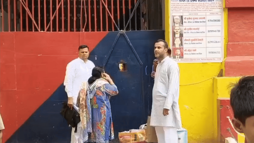 SP leader Azam Khan's wife Tanzeem Fatima met him in jail