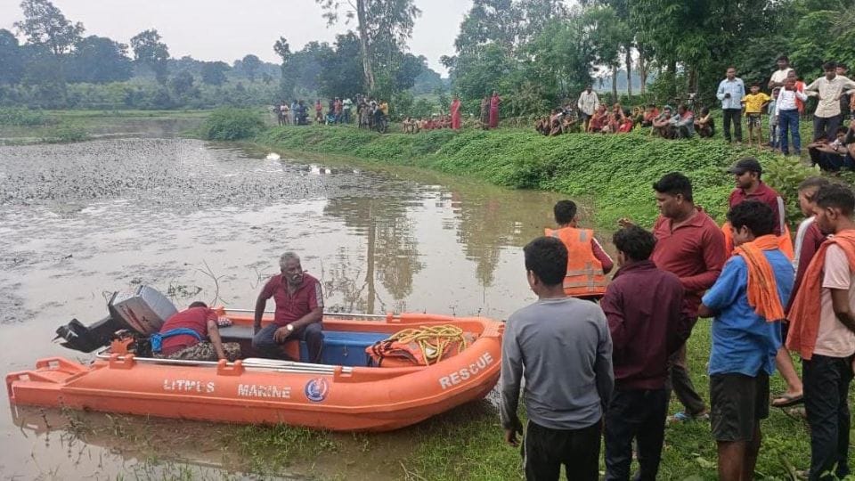 A person died due to drowning in a pond in Gaurela Pendra Marwahi