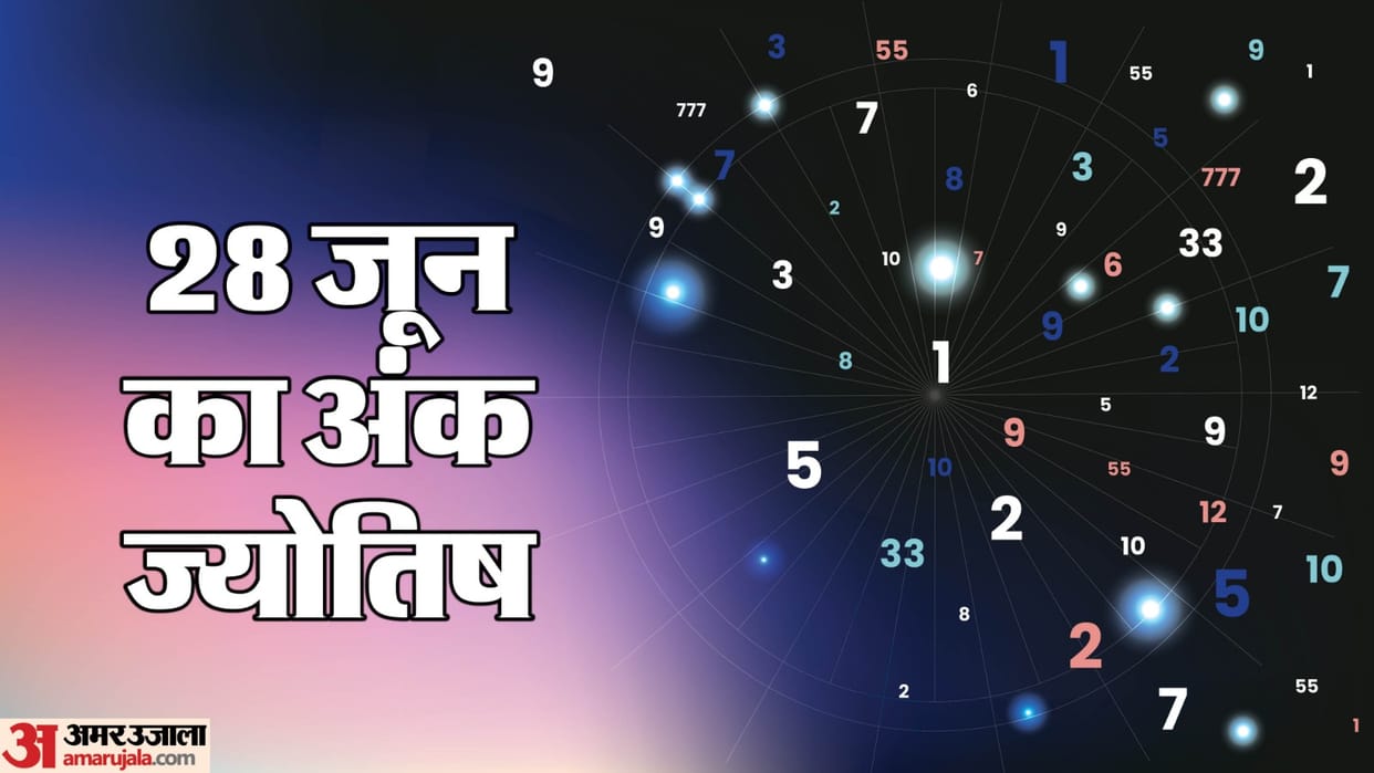 Numerology Prediction 28 June 2025 Aaj Ka Ank Jyotish Mulank 1 to 9 in hindi