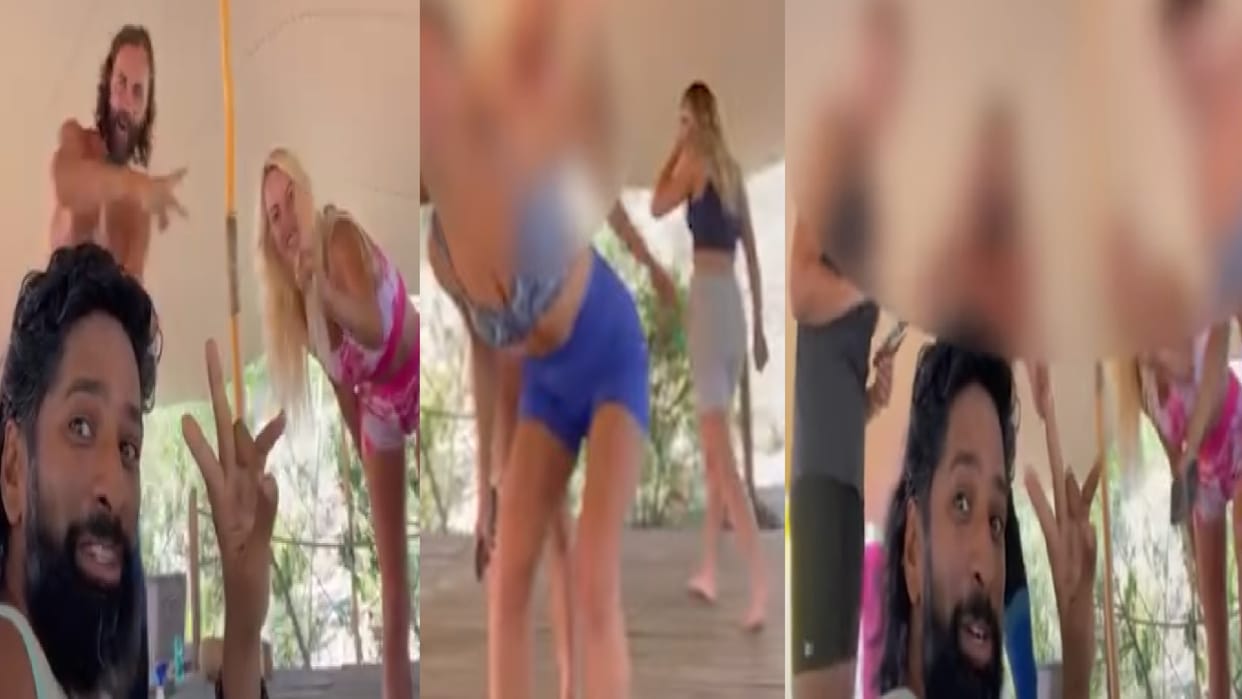 dongargarh-pragyagiri-hills-video-fake-baba-tarun-alias-yogi-baba-kanti-agarwal-viral-vodeo-with-foreign-gir