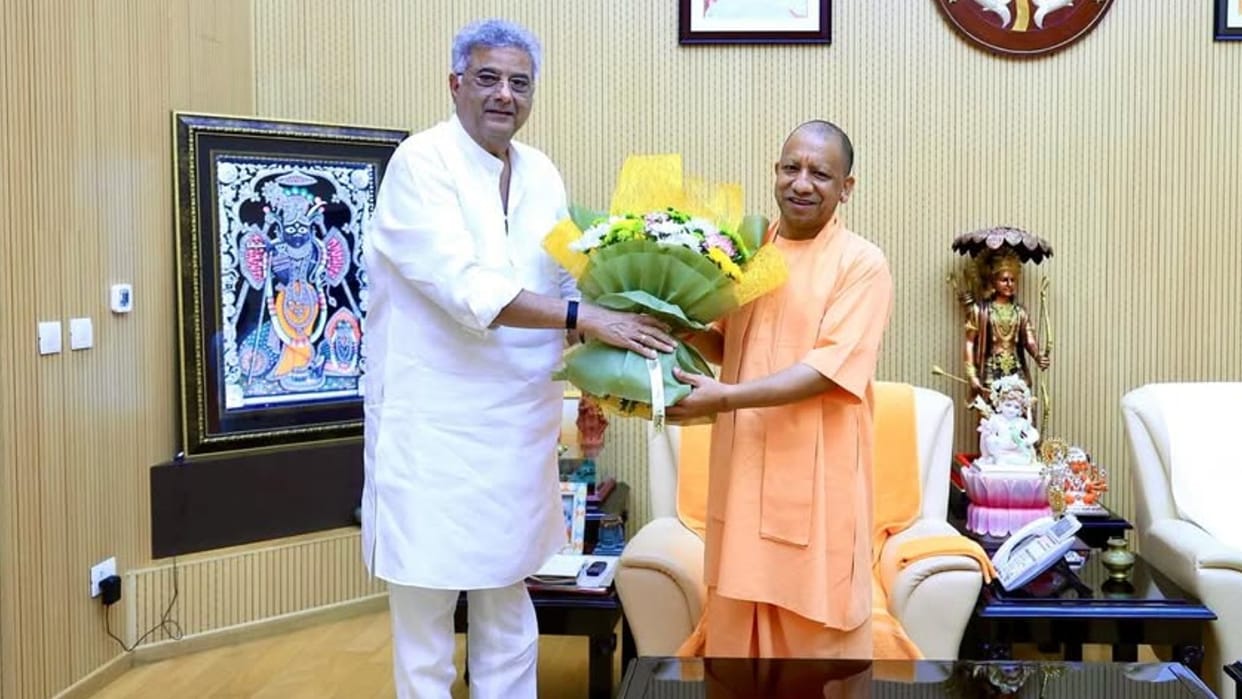 Boney Kapoor Meets UP CM Yogi Adityanath his company will make film city